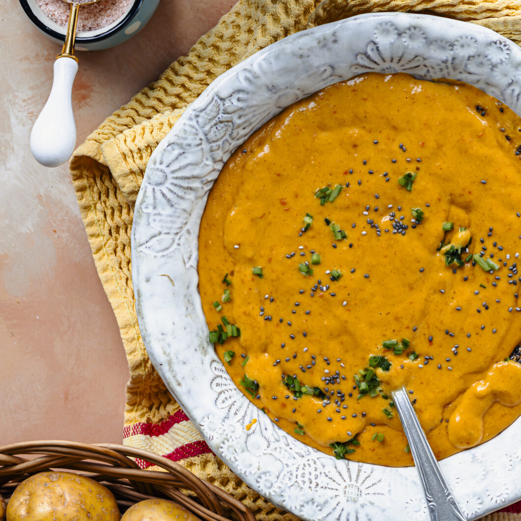 Creamy Vegetable Soup (secret technique!)