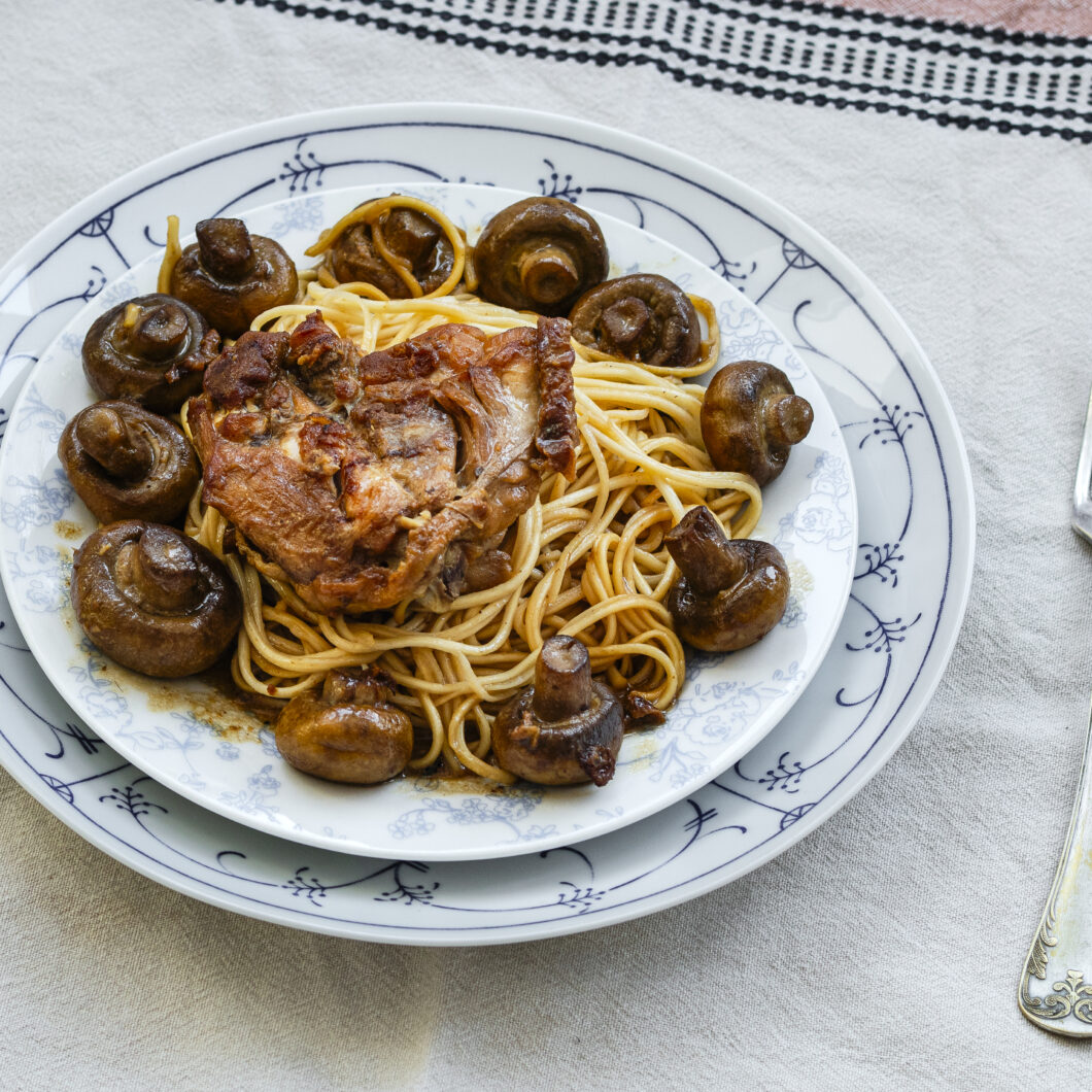 Chicken Teriyaki with Egg Noodles (Easy, No-Diet Comfort Food Recipe)